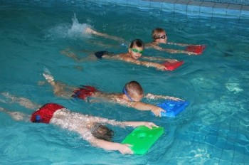 plaváním dítěte Letňany