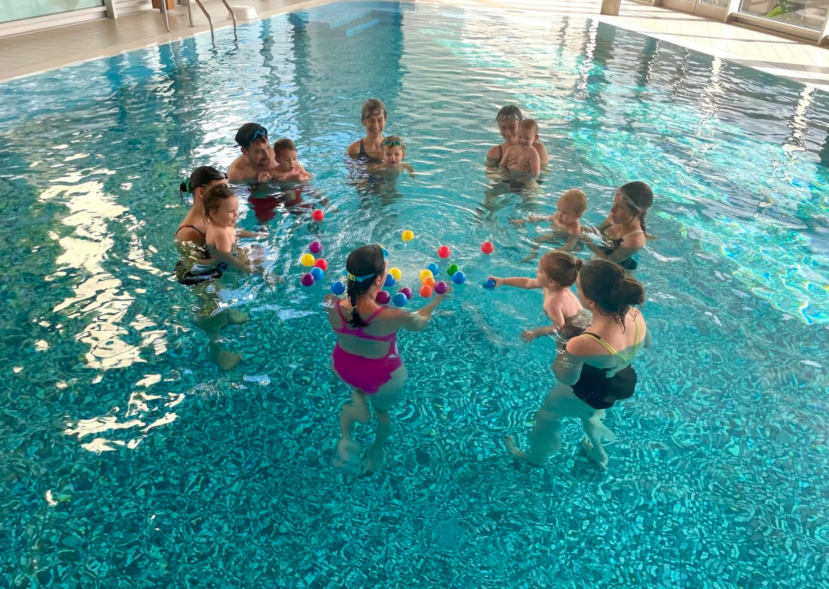 Plaváček Slunečný vršek plavání s dětmi