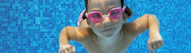 Aquapalace plavou s dítětem